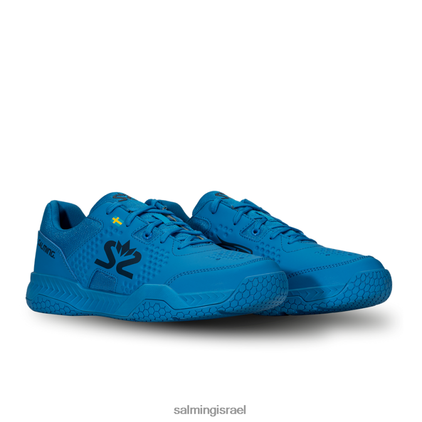 Salming גברים בית משפט הנץ NZJJZ1 נעליים כְּחוֹל